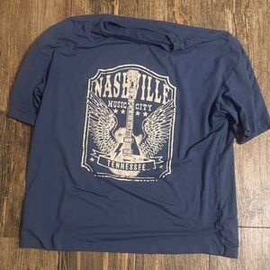 SHEIN Women’s Blue Nashville Graphic Tee